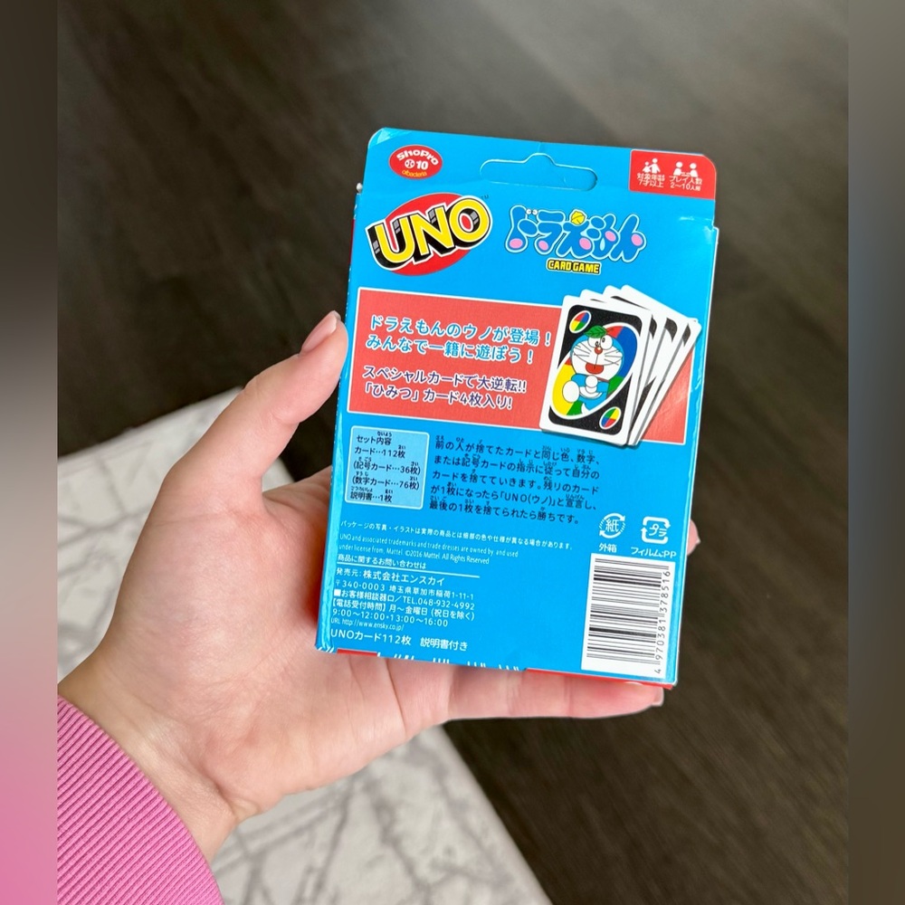 NEW UNO Doraemon Card Game Fast USA Shipping 🇺🇸🦅 - Picture 2 of 2